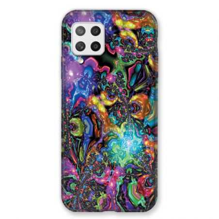 Coque Pour Samsung Galaxy A42 Psychedelic Colore