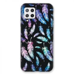 Coque Pour Samsung Galaxy A42 Psychedelic Plume