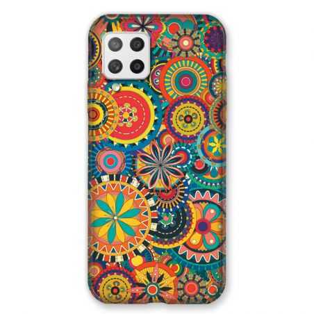 Coque Pour Samsung Galaxy A42 Psychedelic Roue