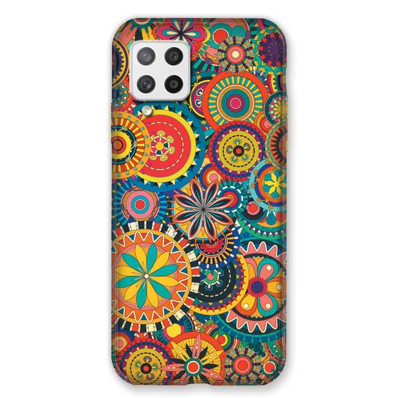 Coque Pour Samsung Galaxy A42 Psychedelic Roue