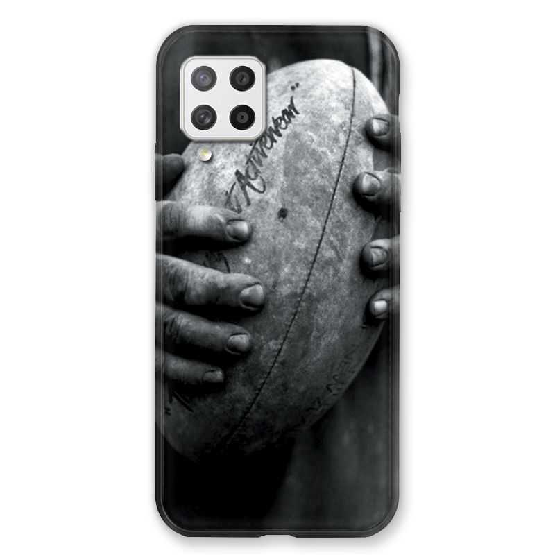 Coque Pour Samsung Galaxy A42 Rugby Ballon Vintage