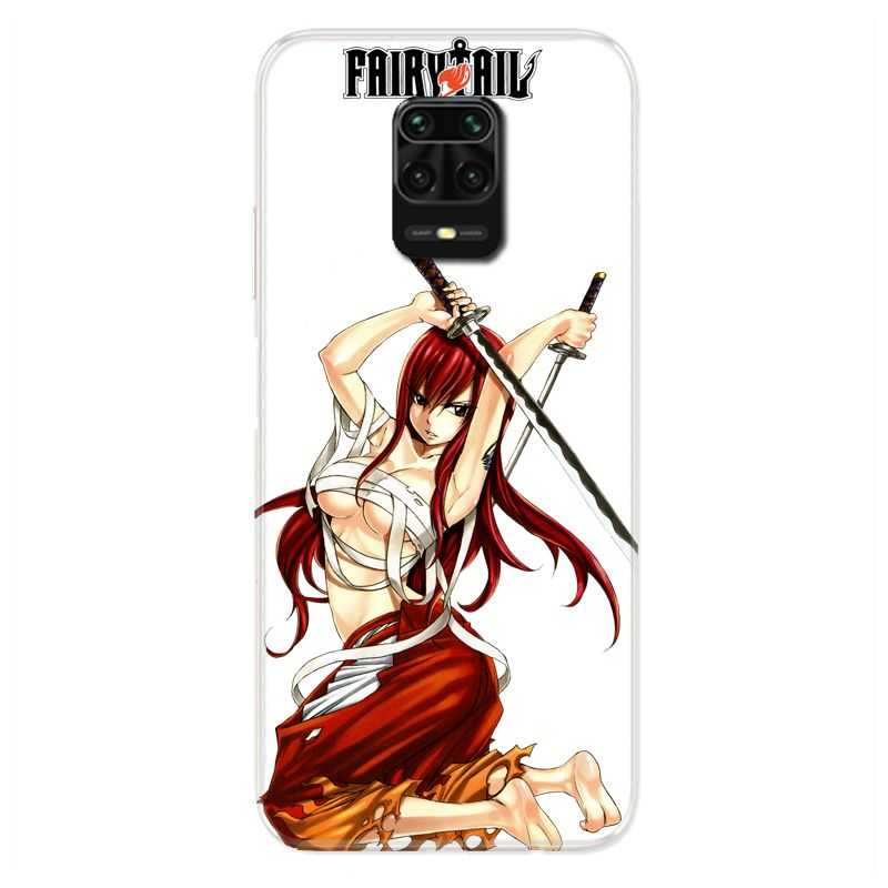 Coque Pour Xiaomi Redmi Note 9S / 9 Pro Manga Fairy Tail Erza