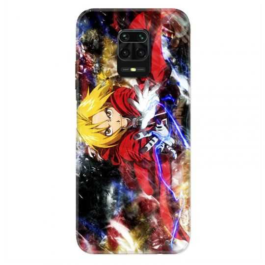 Coque Pour Xiaomi Redmi Note 9S / 9 Pro Manga Fullmetal Alchemist Color