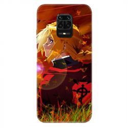 Coque Pour Xiaomi Redmi Note 9S / 9 Pro Manga Fullmetal Alchemist Rouge