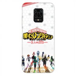 Coque Pour Xiaomi Redmi Note 9S / 9 Pro Manga My Hero Academia Blanc