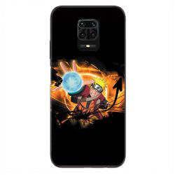 Coque Pour Xiaomi Redmi Note 9S / 9 Pro Manga Naruto Noir