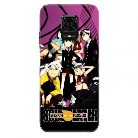 Coque Pour Xiaomi Redmi Note 9S / 9 Pro Manga Soul Eater Violet