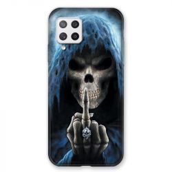 Coque Pour Samsung Galaxy A42 Tete de Mort Doigt