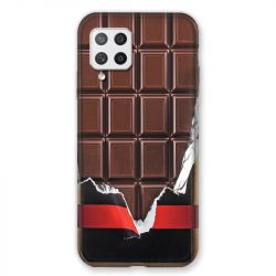 Coque Pour Samsung Galaxy A42 Trompe Oeil Chocolat