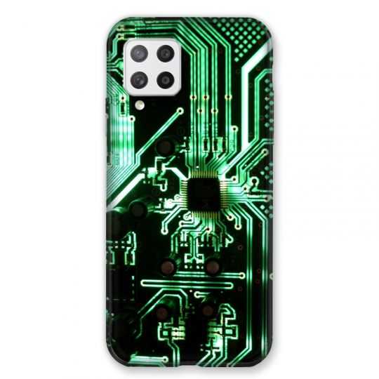 Coque Pour Samsung Galaxy A42 Trompe Oeil Composant