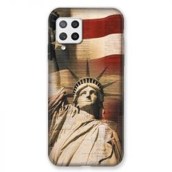 Coque Pour Samsung Galaxy A42 Amerique USA Statue liberté
