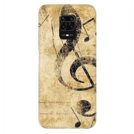Coque Pour Xiaomi Redmi Note 9S / 9 Pro Musique Clé Sol Vintage