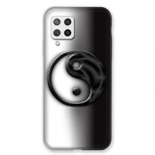 Coque Pour Samsung Galaxy A42 Yin Yang 3d