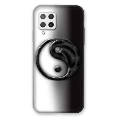 Coque Pour Samsung Galaxy A42 Yin Yang 3d