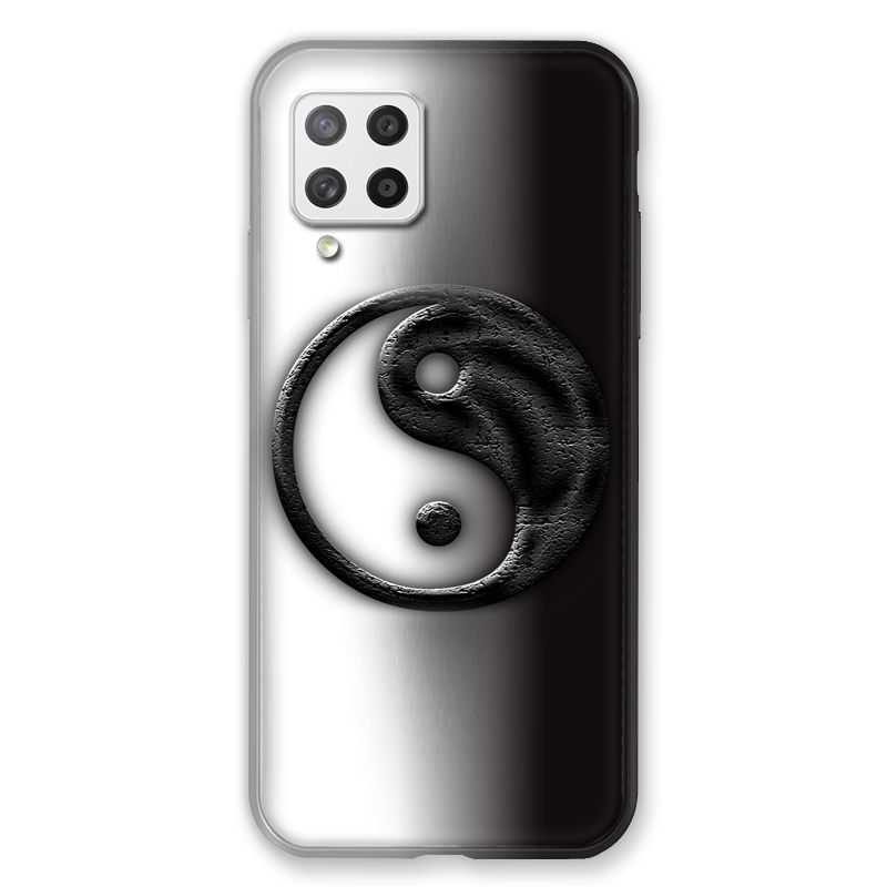 Coque Pour Samsung Galaxy A42 Yin Yang 3d