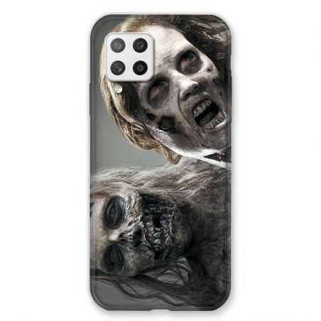 Coque Pour Samsung Galaxy A42 Zombie Blanc