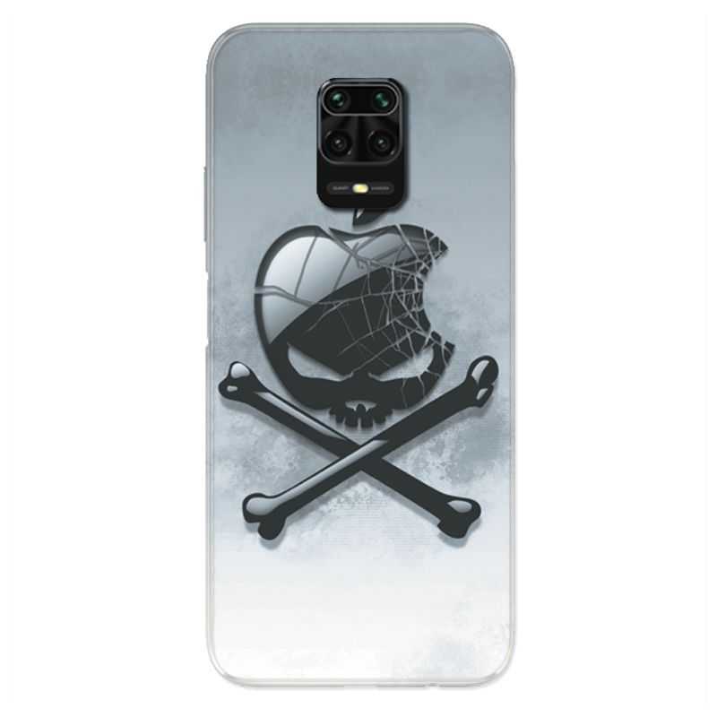 Coque Pour Xiaomi Redmi Note 9S / 9 Pro Pomme Tete Mort