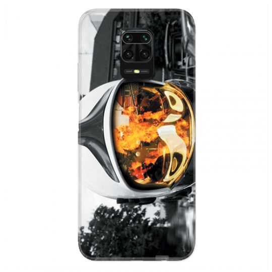 Coque Pour Xiaomi Redmi Note 9S / 9 Pro Pompier Casque Feu