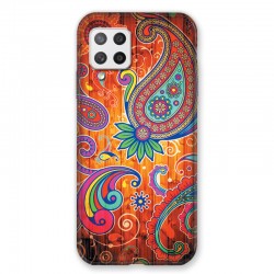 Coque Pour Samsung Galaxy A42 Fleur Psychedelic