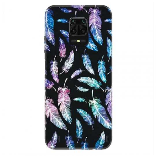 Coque Pour Xiaomi Redmi Note 9S / 9 Pro Psychedelic Plume