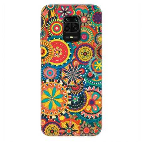 Coque Pour Xiaomi Redmi Note 9S / 9 Pro Psychedelic Roue