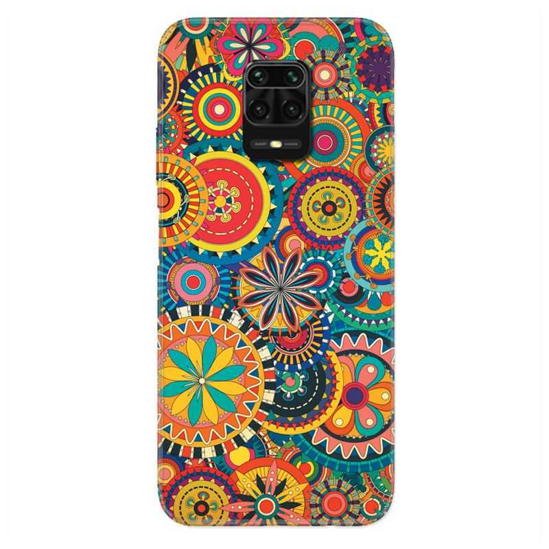 Coque Pour Xiaomi Redmi Note 9S / 9 Pro Psychedelic Roue