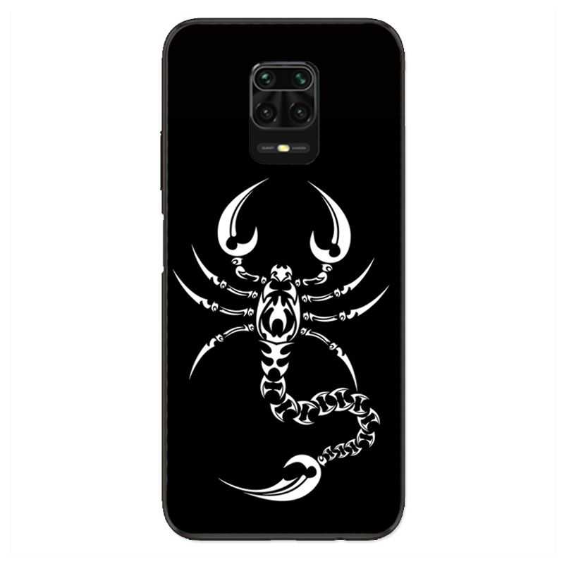 Coque Pour Xiaomi Redmi Note 9S / 9 Pro Scorpion Noir