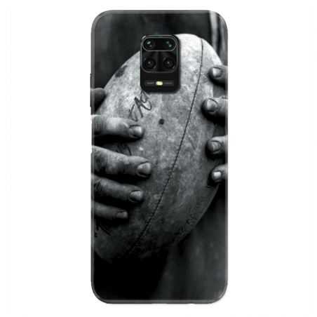Coque Pour Xiaomi Redmi Note 9S / 9 Pro Rugby Ballon Vintage