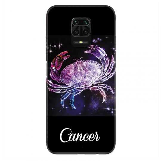 Coque Pour Xiaomi Redmi Note 9S / 9 Pro Signe Zodiaque 2 Cancer