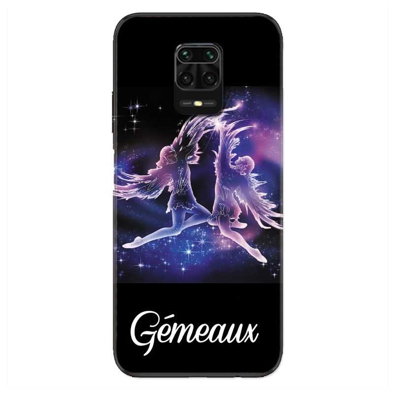 Coque Pour Xiaomi Redmi Note 9S / 9 Pro Signe Zodiaque 2 Gémeaux