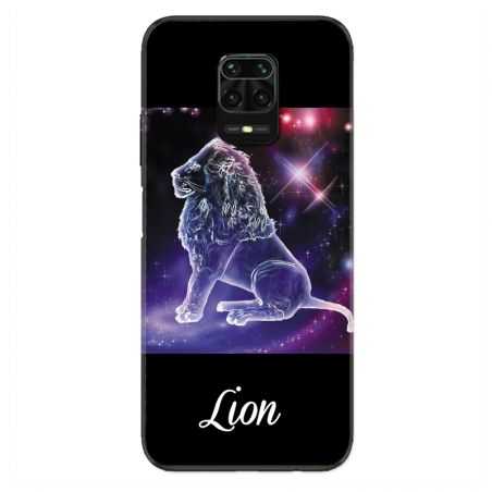 Coque Pour Xiaomi Redmi Note 9S / 9 Pro Signe Zodiaque 2 Lion