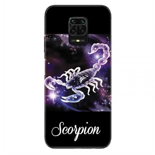 Coque Pour Xiaomi Redmi Note 9S / 9 Pro Signe Zodiaque 2 Scorpion