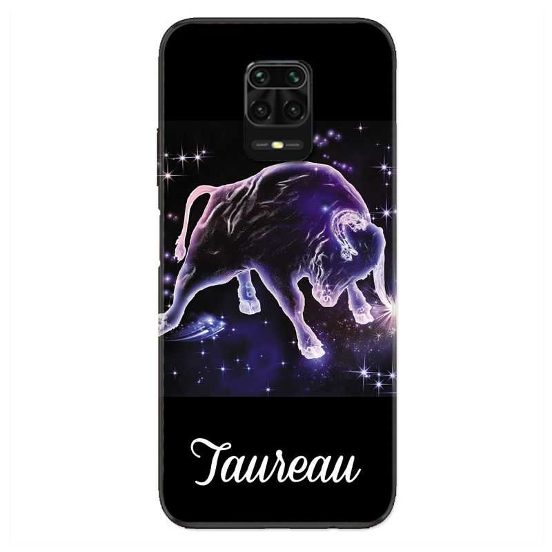 Coque Pour Xiaomi Redmi Note 9S / 9 Pro Signe Zodiaque 2 Taureau