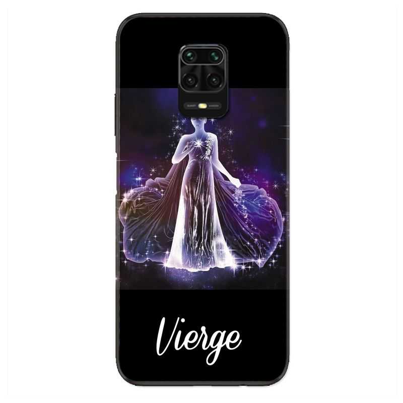 Coque Pour Xiaomi Redmi Note 9S / 9 Pro Signe Zodiaque 2 Vierge