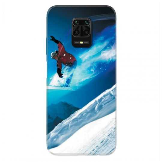 Coque Pour Xiaomi Redmi Note 9S / 9 Pro Snowboard Saut