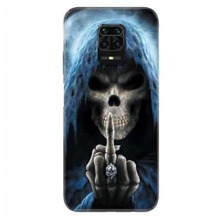 Coque Pour Xiaomi Redmi Note 9S / 9 Pro Tete de Mort Doigt