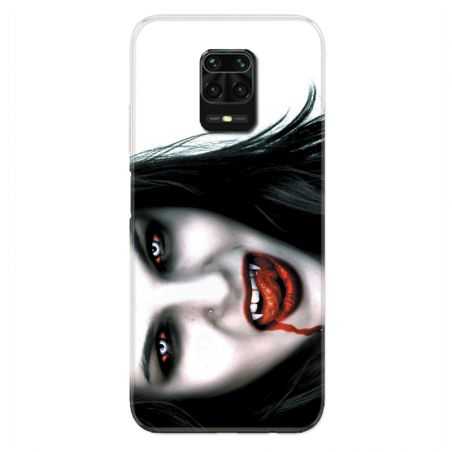Coque Pour Xiaomi Redmi Note 9S / 9 Pro Vampire Blanc