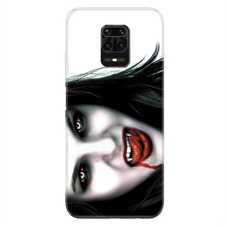 Coque Pour Xiaomi Redmi Note 9S / 9 Pro Vampire Blanc