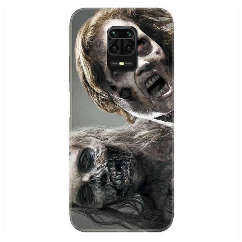 Coque Pour Xiaomi Redmi Note 9S / 9 Pro Zombie Blanc