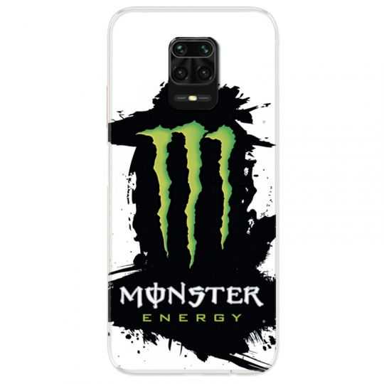 Coque Pour Xiaomi Redmi Note 9S / 9 Pro Monster Energy Tache