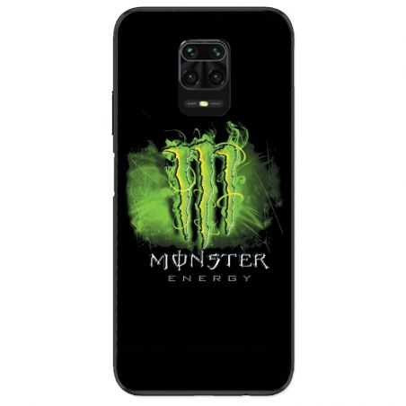 Coque Pour Xiaomi Redmi Note 9S / 9 Pro Monster Energy Vert
