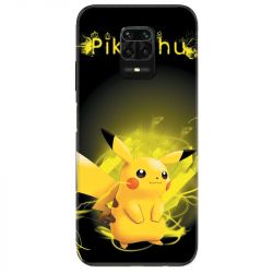 Coque Pour Xiaomi Redmi Note 9S / 9 Pro Pokemon Pikachu Eclair