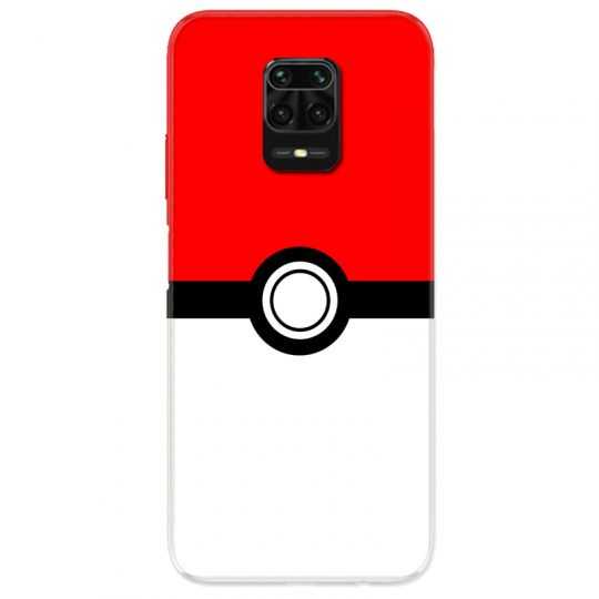 Coque Pour Xiaomi Redmi Note 9S / 9 Pro Pokemon Pokeball