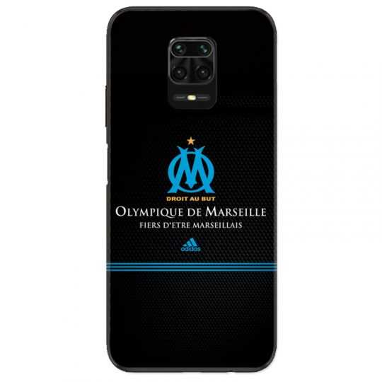 Coque Pour Xiaomi Redmi Note 9S / 9 Pro Olympique Marseille OM Fier etre Marseillais