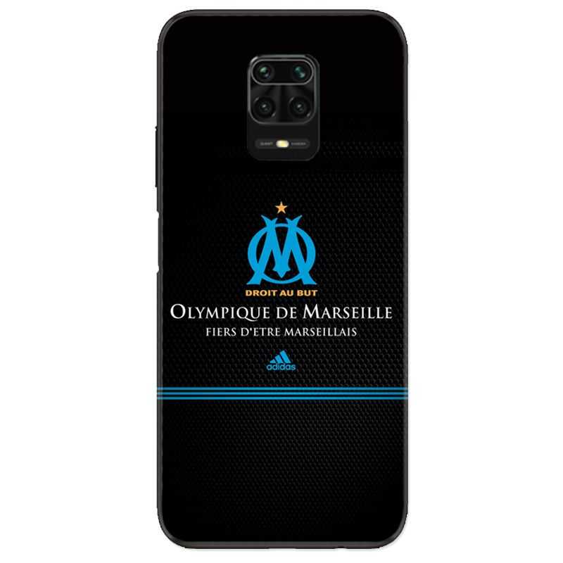 Coque Pour Xiaomi Redmi Note 9S / 9 Pro Olympique Marseille OM Fier etre Marseillais
