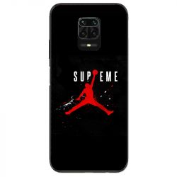 Coque Pour Xiaomi Redmi Note 9S / 9 Pro Jordan Supreme Noir