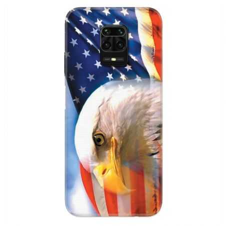 Coque Pour Xiaomi Redmi Note 9S / 9 Pro Amerique USA Aigle