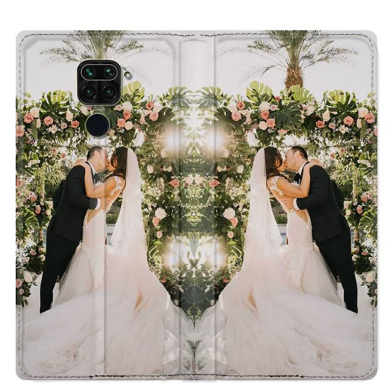 Housse Cuir Portefeuille Pour Xiaomi Redmi Note 9S / 9 Pro Personnalisee