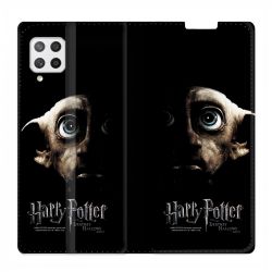 Housse Cuir Portefeuille Pour Samsung Galaxy A42 WB License Harry Potter Hollows Dobby