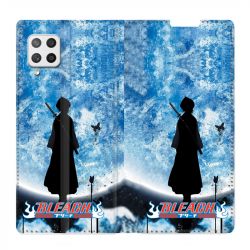 Housse Cuir Portefeuille Pour Samsung Galaxy A42 Manga Bleach Lune